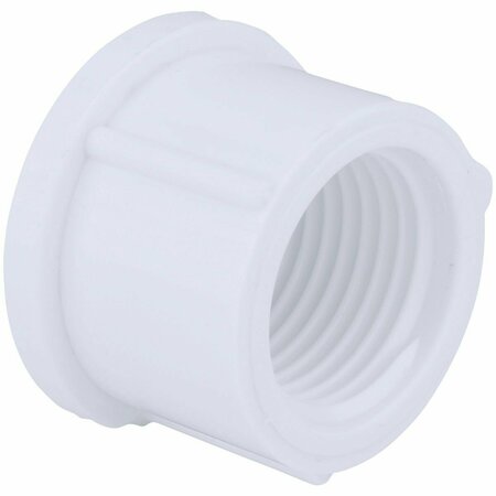 CHARLOTTE PIPE AND FOUNDRY 4 In. FIP Schedule 40 Threaded PVC Cap PVC 02117  2400HA